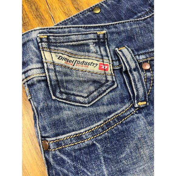 Diesel Matic 008SV Distressed Straight Leg Jeans - Picture 4 of 4